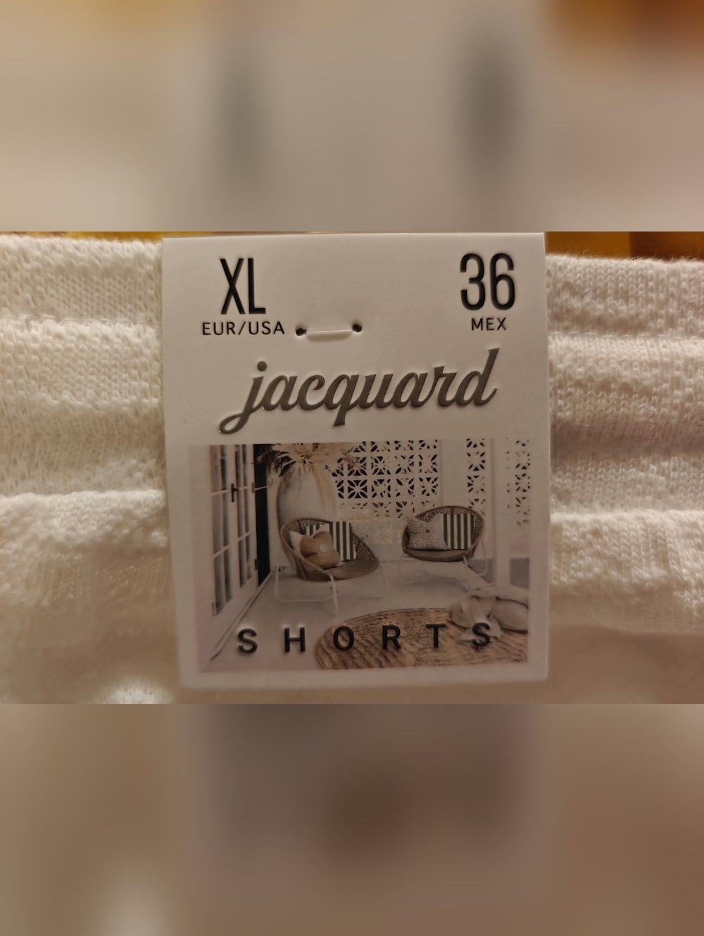 Denim & Flower Ricky Singh White Shorts Men’s XL MEX 36 Casual Summer Stretch - Picture 4 of 5